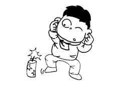 �ű��ڵ�С�к����P���DƬ