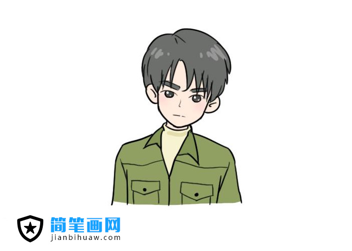 簡(jiǎn)單好畫(huà)又帥氣的男生簡(jiǎn)筆畫(huà)圖片