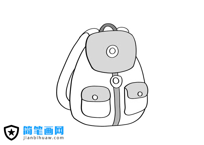背包簡(jiǎn)筆畫圖片