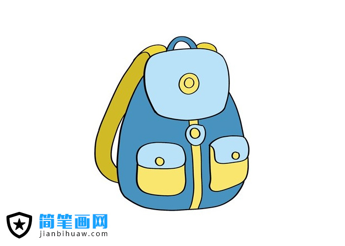 背包簡(jiǎn)筆畫圖片