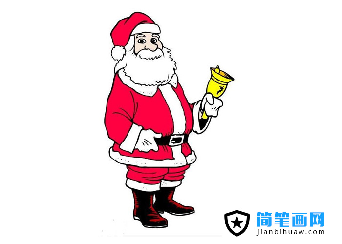 圣誕老人簡筆畫
